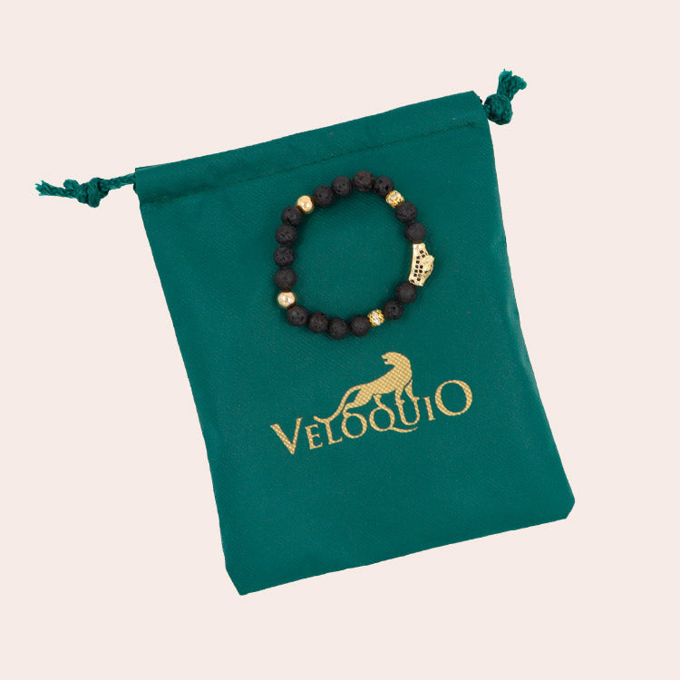 Pulsera Giaguaro Nero Oro