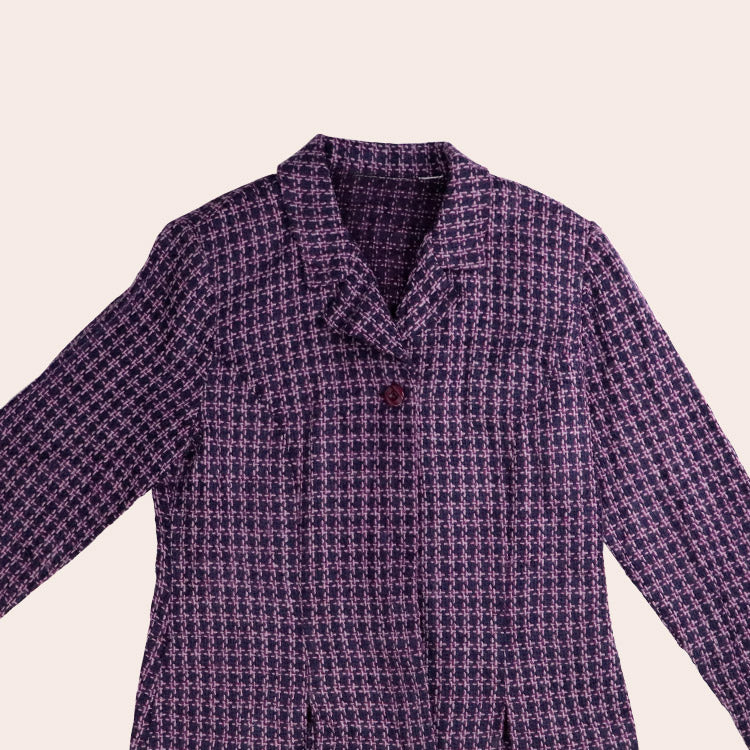 Purple Cardigan