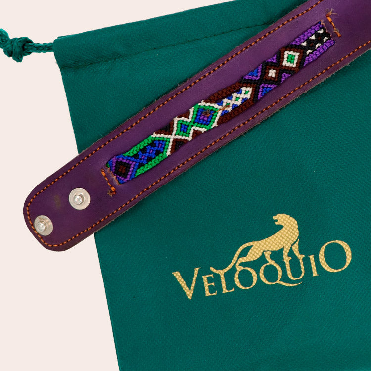 Pulsera Artesanal Purple