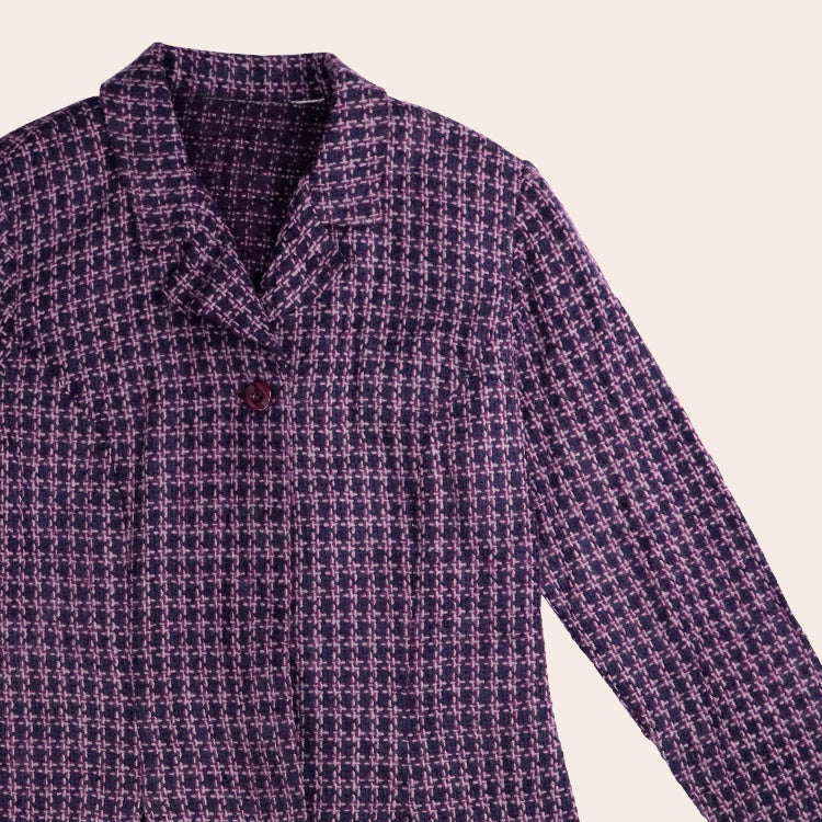 Purple Cardigan