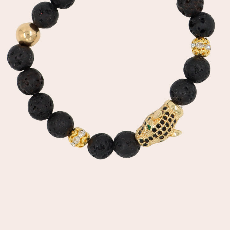Pulsera Giaguaro Nero Oro