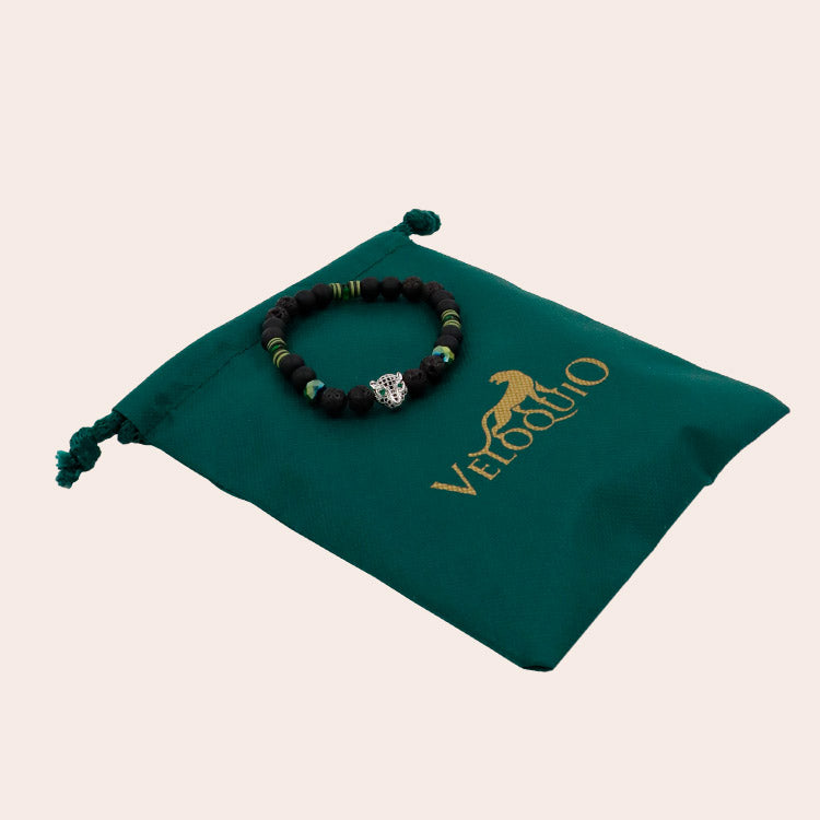 Pulsera Volcano Nero