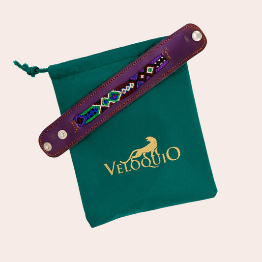 Pulsera Artesanal Purple