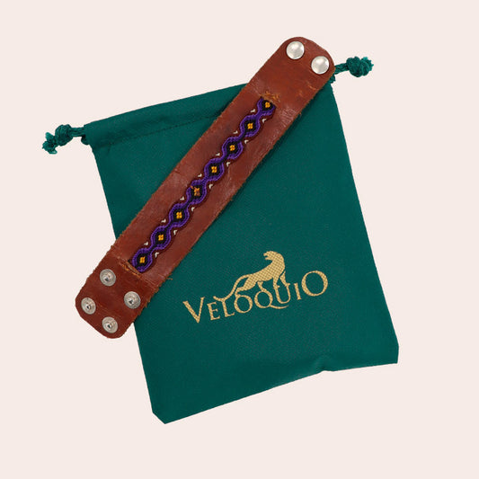 Pulsera Artesanal Safiro