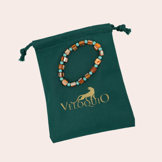 Pulsera Mediterranea turquesa