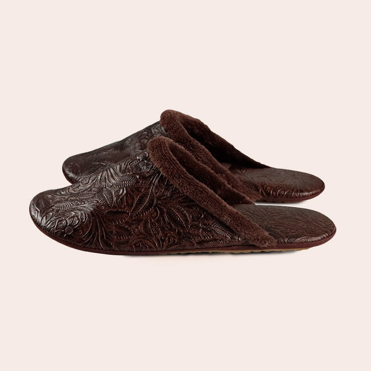 Pantofole Veloquio Brown