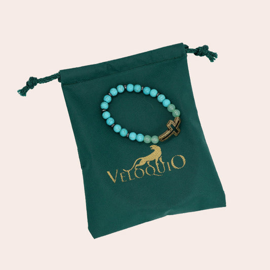 Pulsera Roma seazul