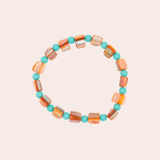  Pulsera Mediterranea turquesa 