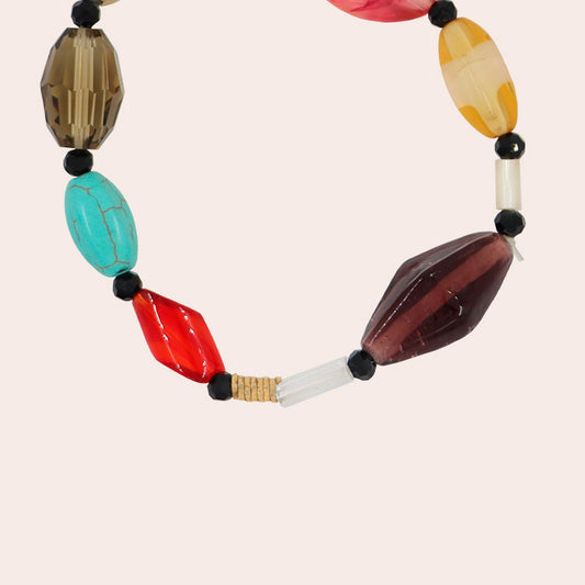  Pulsera Mediterranea Pewter Turqem 