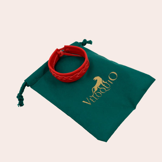 Pulsera Artesanal Carmesi