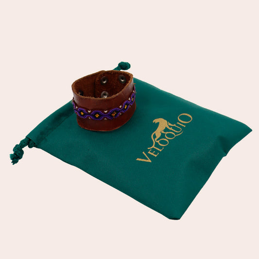 Pulsera Artesanal Safiro